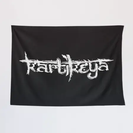 Kartikeya Tapestry, Kartikeya Logo Wall Poster