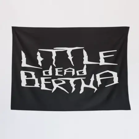 Little Dead Bertha Tapestry, Little Dead Bertha Logo Wall Poster