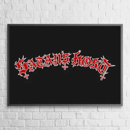 Satan's Host Poster, Satan's Host Logo Wall Poster