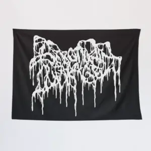 Serotonin Leakage Tapestry, Serotonin Leakage Logo Wall Poster