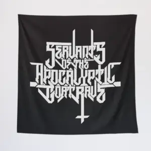 Servants of The Apocalyptic Goat Rave Tapestry, SOTAGR Logo Wall Poster
